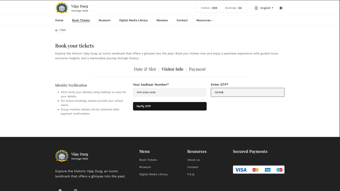 Book tickets